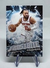 2025-26 Topps Holiday Frostbite Finishers Jalen Brunson #FF-JB