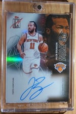 2025-26 Topps Signature Class Veteran Class Chrome Autographs Jalen Brunson #VCC-JB
