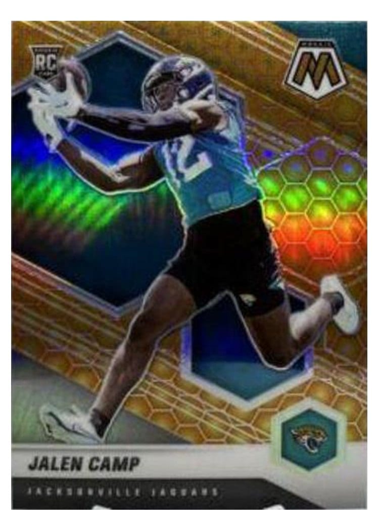 2021 Panini Mosaic Base Set Jalen Camp Honeycomb #393 card