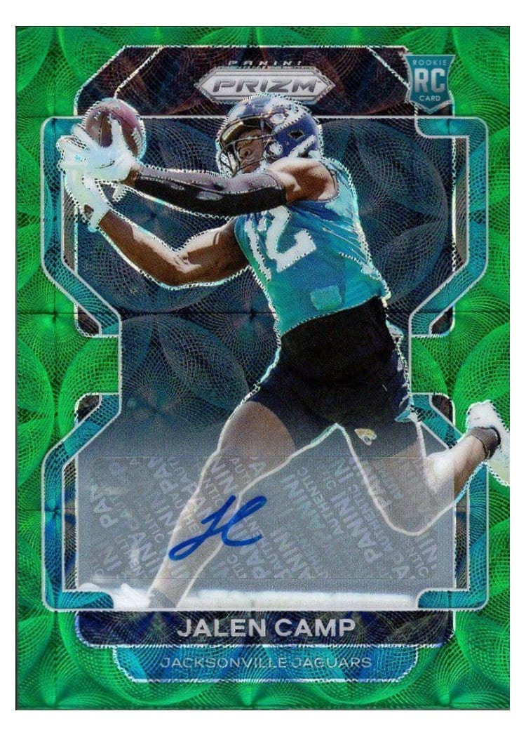 2021 Panini Prizm Base Set Jalen Camp #410 card