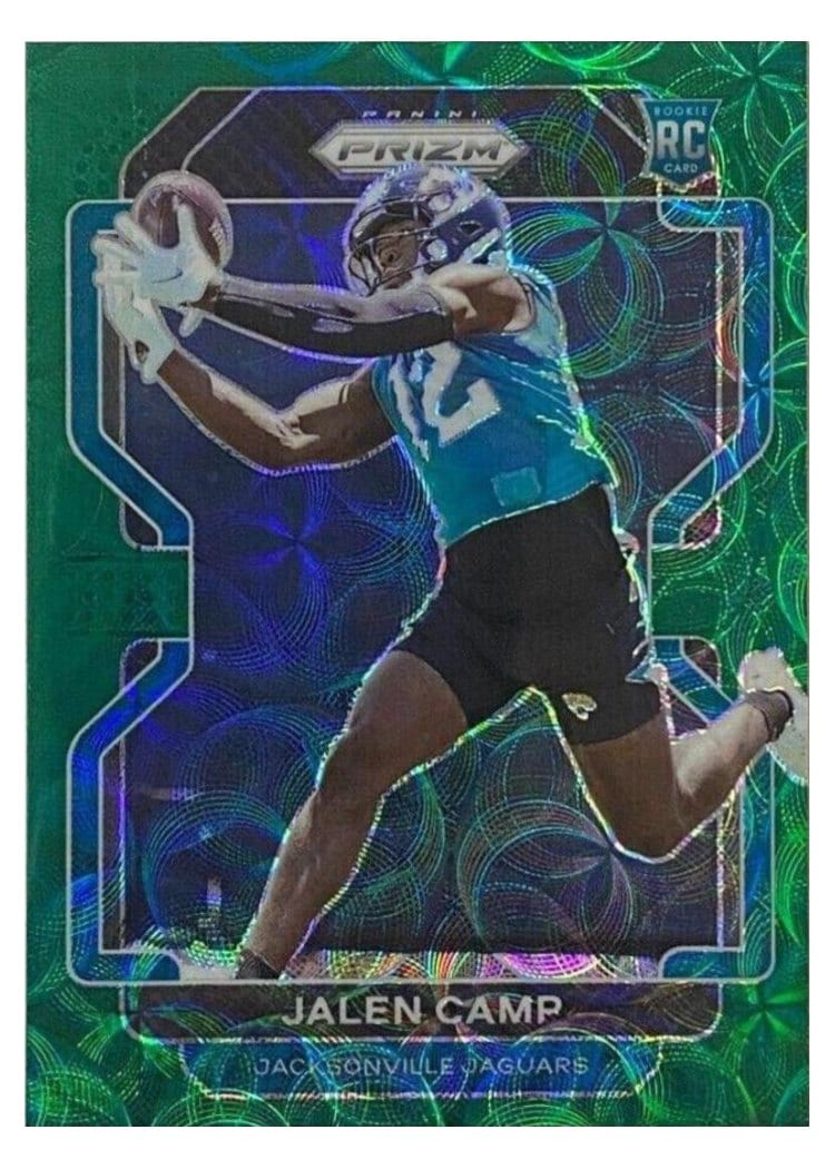 2021 Panini Prizm Base Set Jalen Camp #410 card