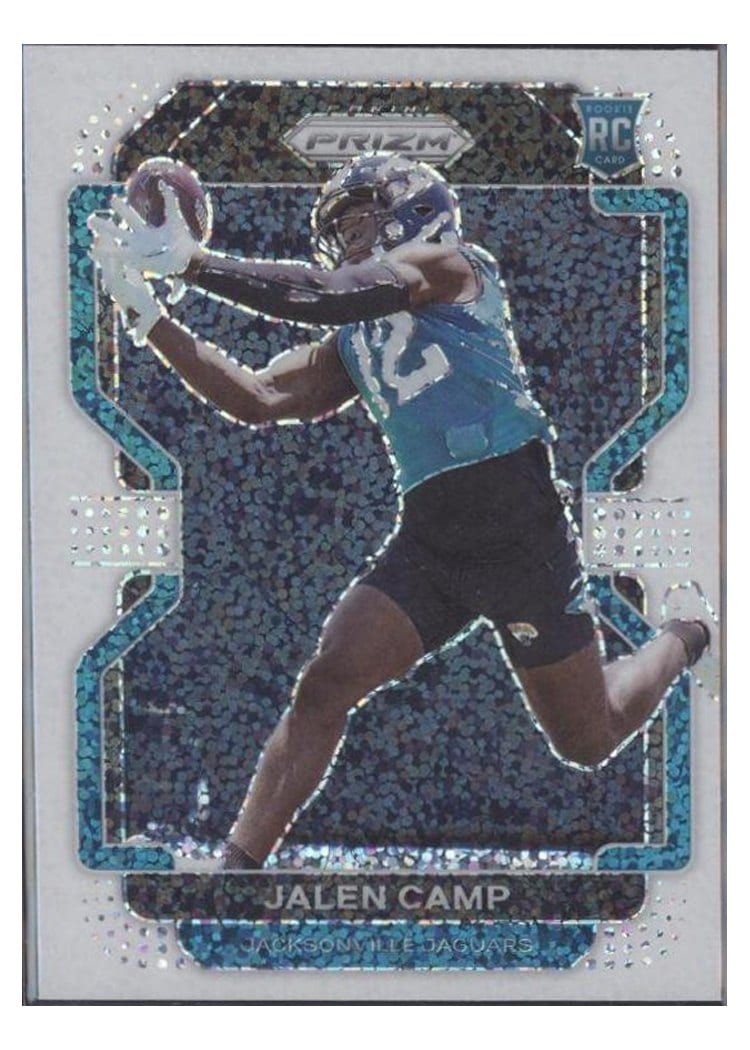 2021 Panini Prizm Base Set Jalen Camp White Sparkle Prizm #410 card