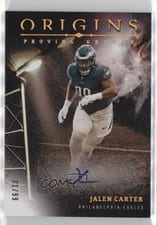 2024 Panini Origins Proving Ground Signatures Jalen Carter #PGS-JCA card