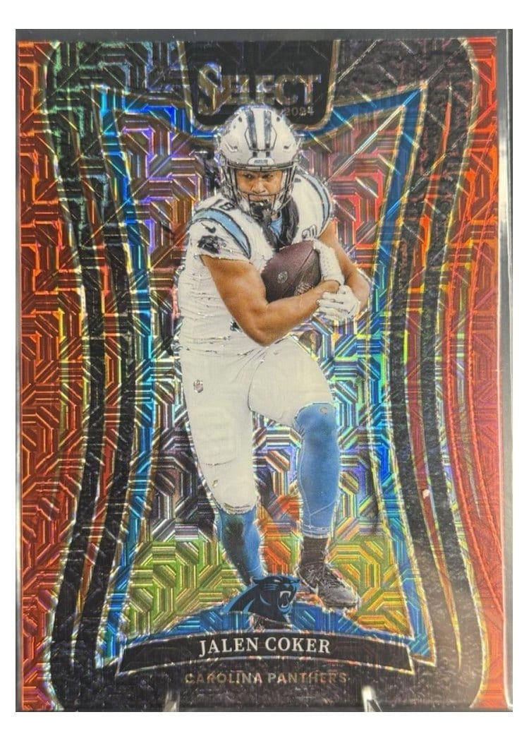 2024 Panini Select Base Set Jalen Coker #355 card