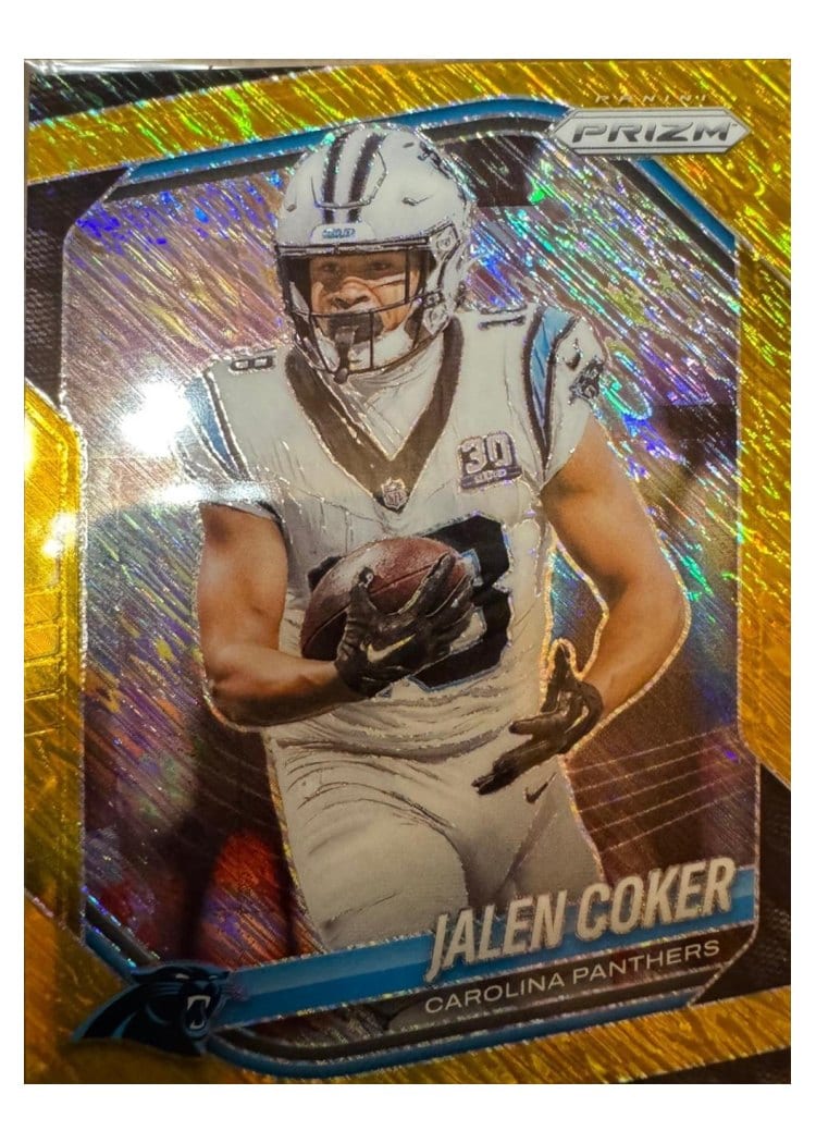 2025 Panini Prizm Base Set Jalen Coker #55 card