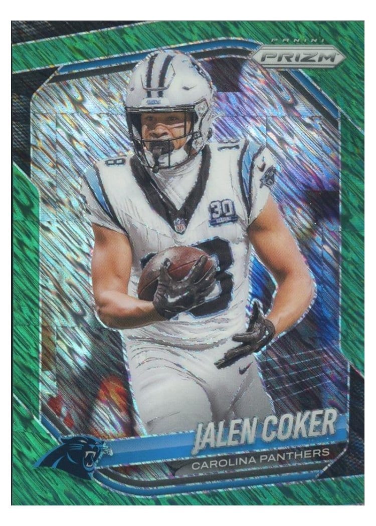 2025 Panini Prizm Base Set Jalen Coker #55 card