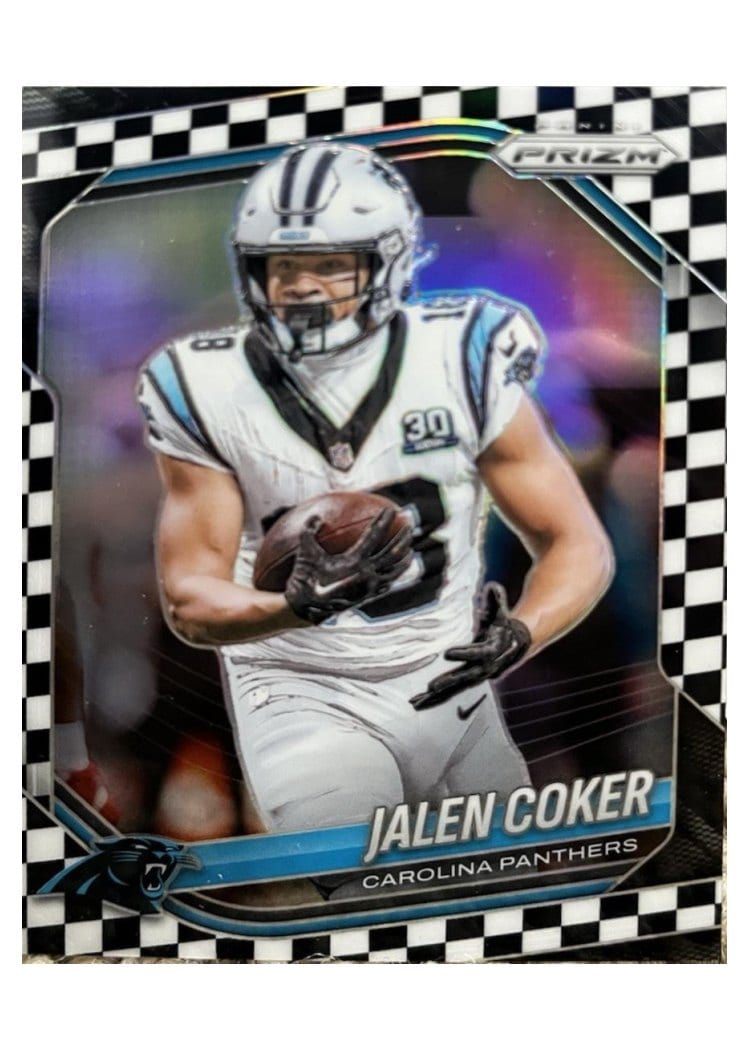 2025 Panini Prizm Base Set Jalen Coker #55 card