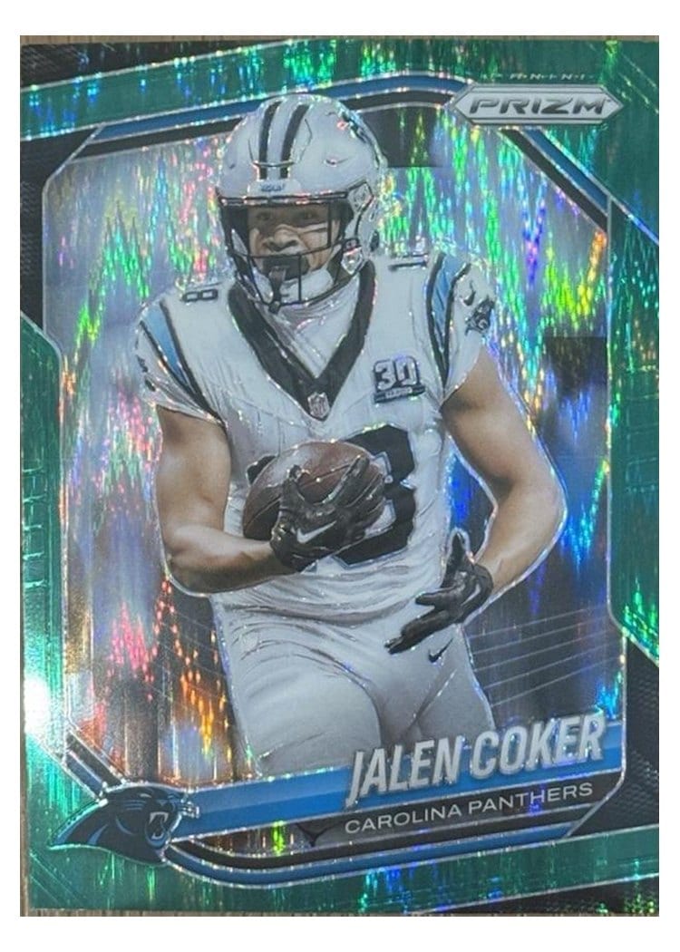 2025 Panini Prizm Base Set Jalen Coker #55 card