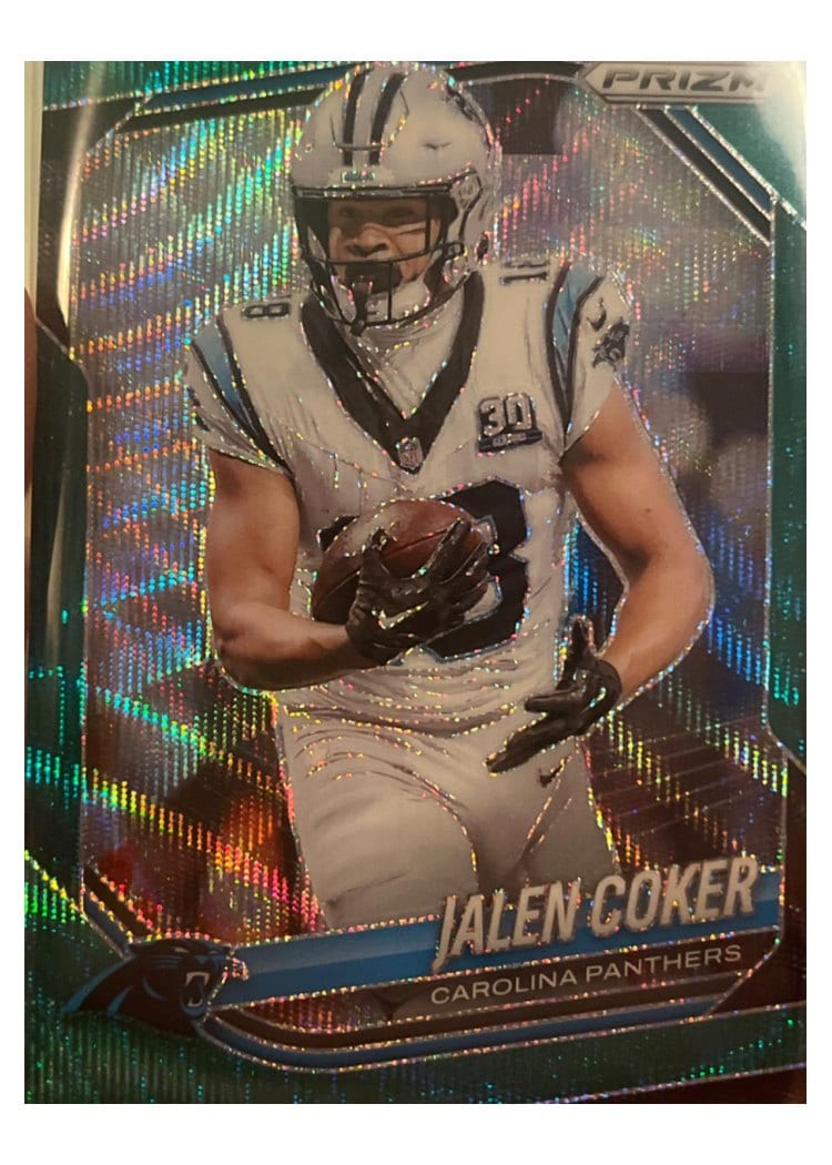 2025 Panini Prizm Base Set Jalen Coker #55 card