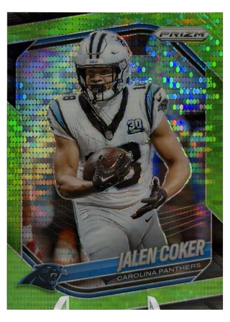 2025 Panini Prizm Base Set Jalen Coker #55 card