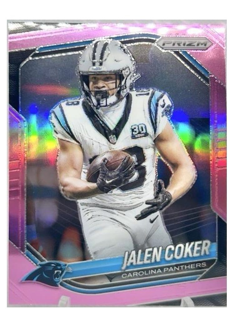 2025 Panini Prizm Base Set Jalen Coker #55 card