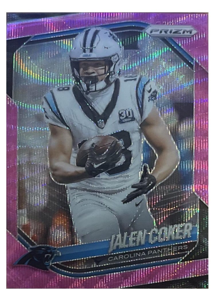 2025 Panini Prizm Base Set Jalen Coker #55 card