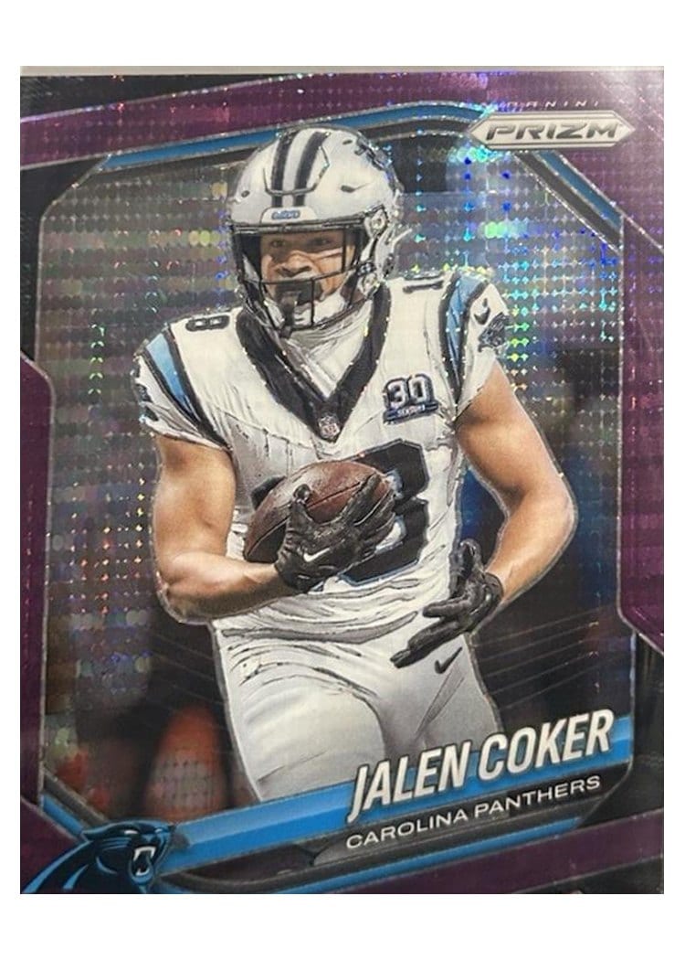 2025 Panini Prizm Base Set Jalen Coker #55 card