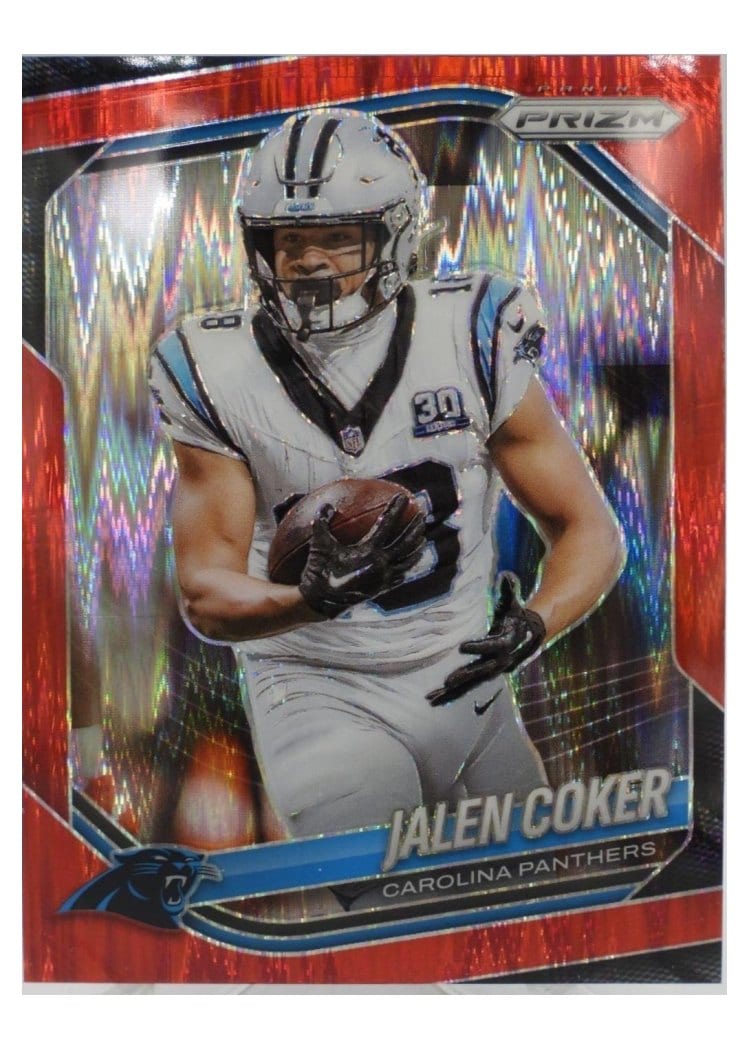 2025 Panini Prizm Base Set Jalen Coker #55 card