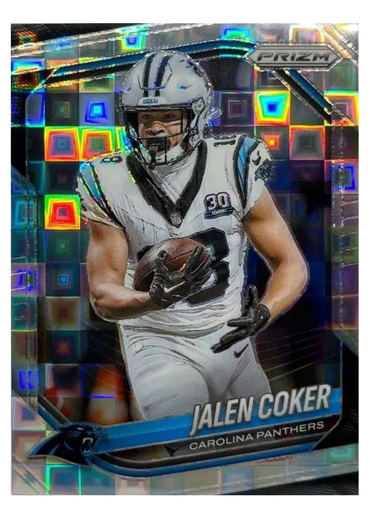2025 Panini Prizm Base Set Jalen Coker #55 card