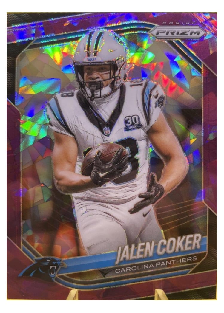 2025 Panini Prizm Base Set Jalen Coker #55 card