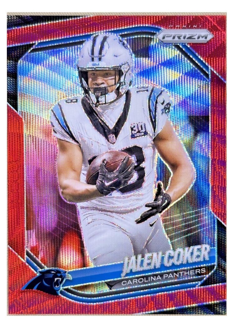 2025 Panini Prizm Base Set Jalen Coker #55 card