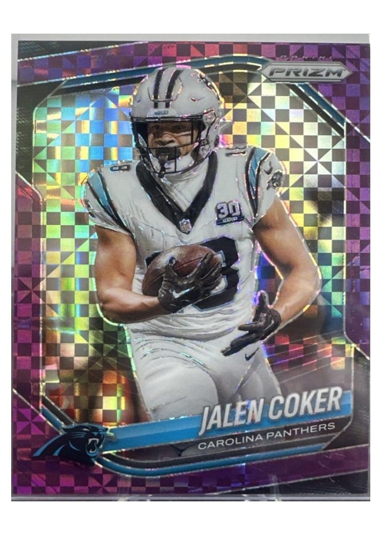 2025 Panini Prizm Base Set Jalen Coker #55 card