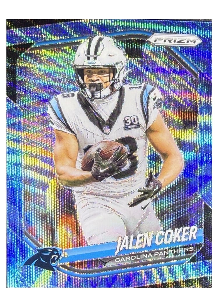 2025 Panini Prizm Base Set Jalen Coker #55 card