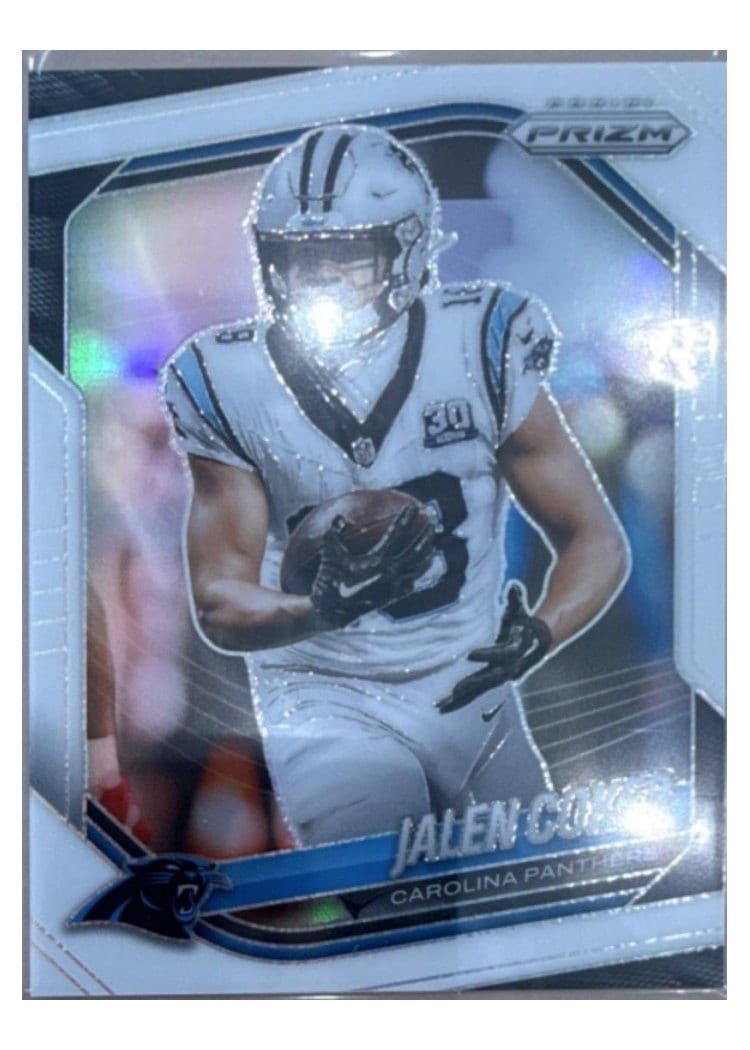 2025 Panini Prizm Base Set Jalen Coker #55 card
