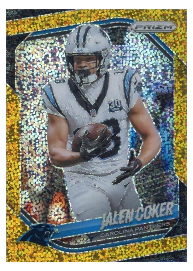 2025 Panini Prizm Base Set Jalen Coker #55 card