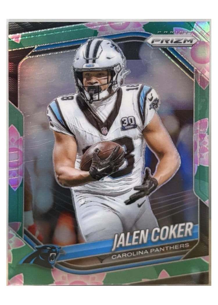 2025 Panini Prizm Base Set Jalen Coker #55 card