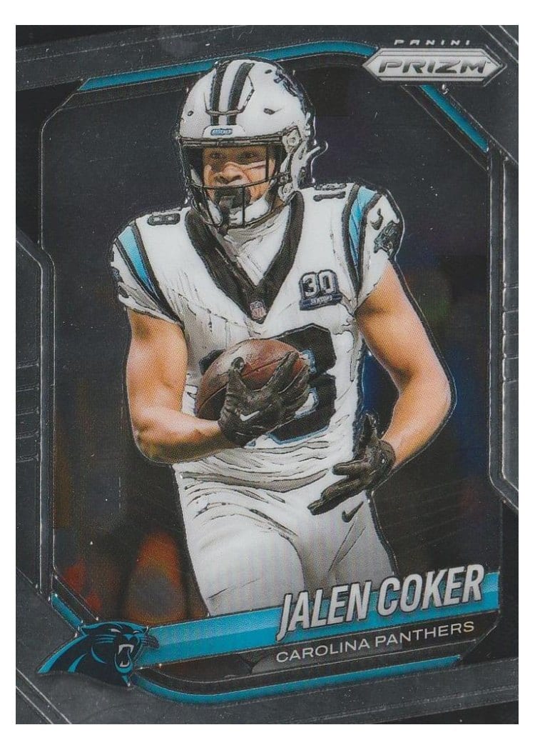 2025 Panini Prizm Base Set Jalen Coker #55 card