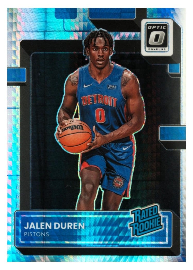 2022-23 Donruss Optic Base Set Jalen Duren #227 card