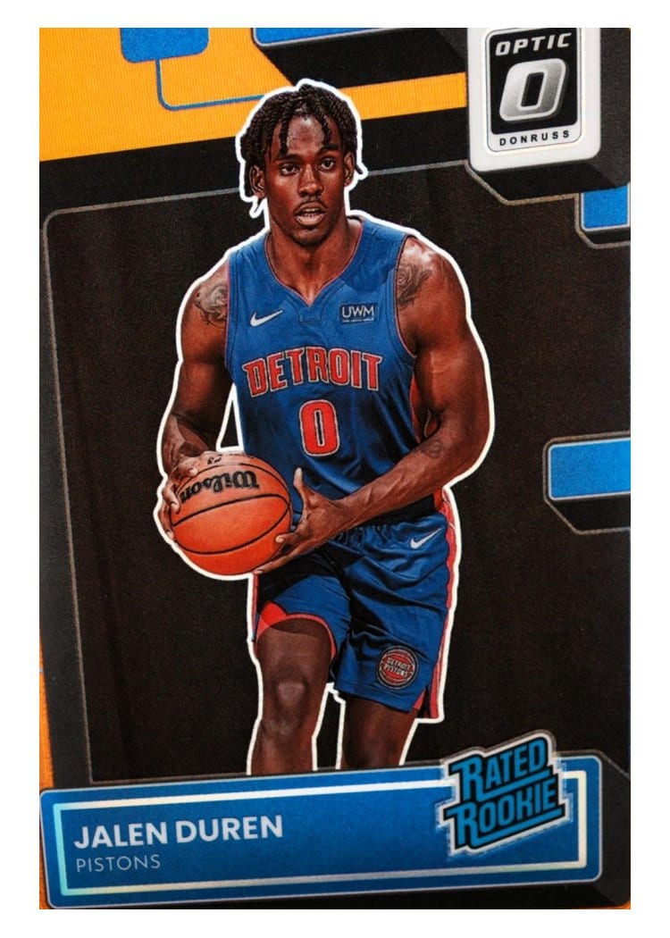 2022-23 Donruss Optic Base Set Jalen Duren #227 card