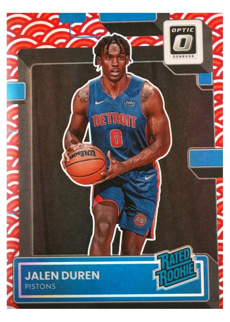 2022-23 Donruss Optic Base Set Jalen Duren #227 card