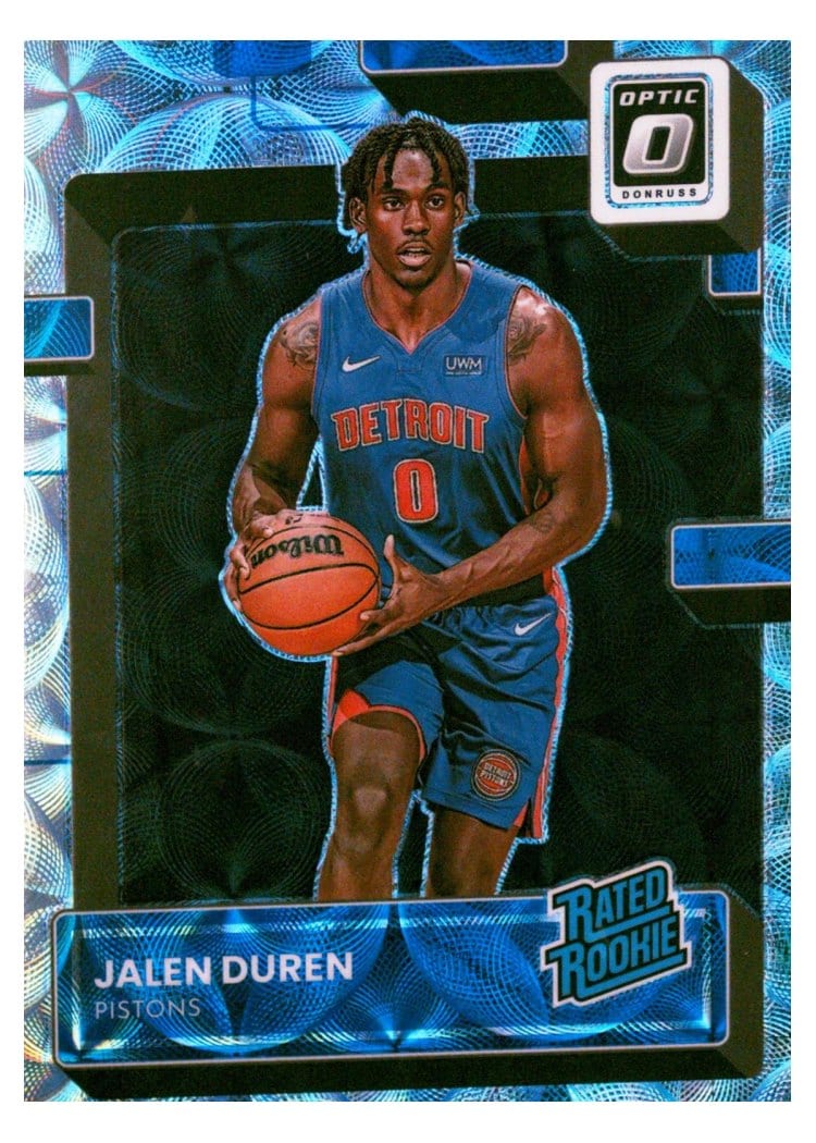 2022-23 Donruss Optic Base Set Jalen Duren #227 card