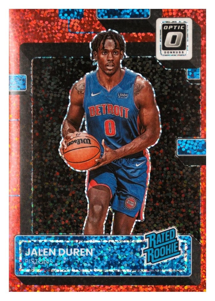 2022-23 Donruss Optic Base Set Jalen Duren #227 card