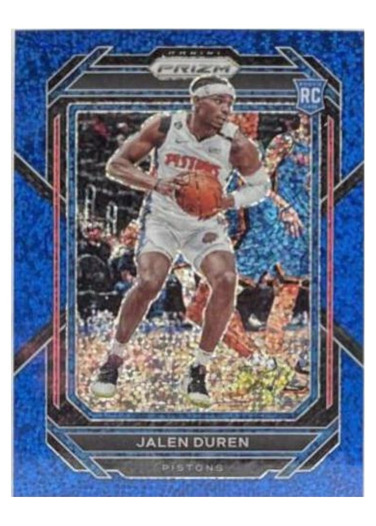 2022-23 Panini Prizm Base Set Jalen Duren #239 card