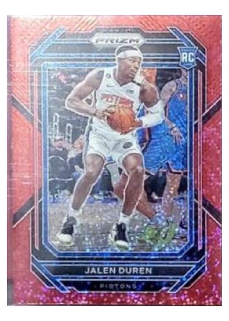 2022-23 Panini Prizm Base Set Jalen Duren #239 card