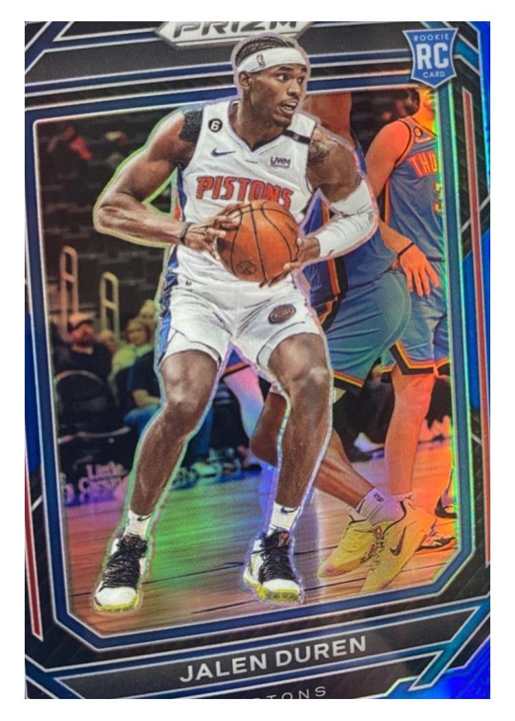 2022-23 Panini Prizm Base Set Jalen Duren #239 card