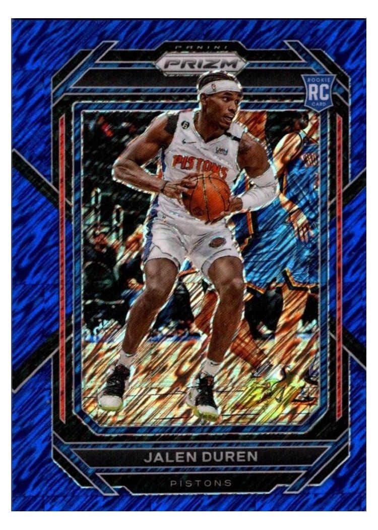 2022-23 Panini Prizm Base Set Jalen Duren #239 card