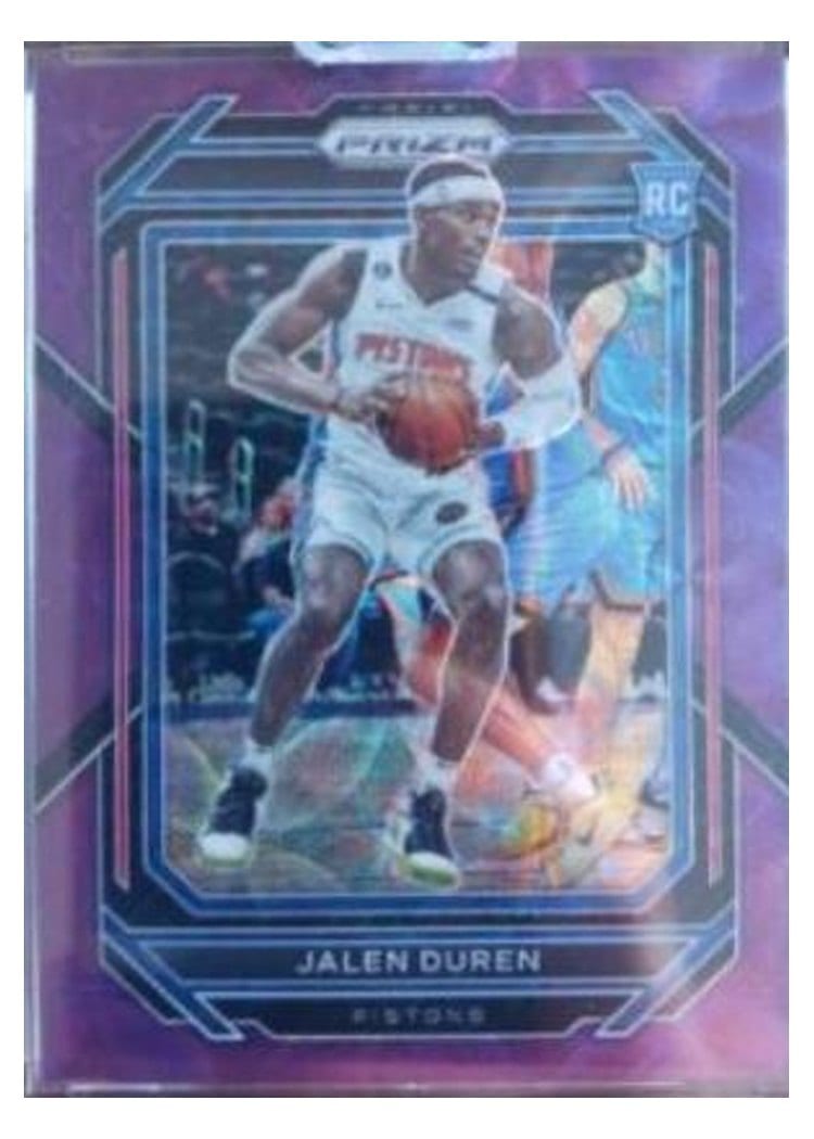 2022-23 Panini Prizm Base Set Jalen Duren #239 card