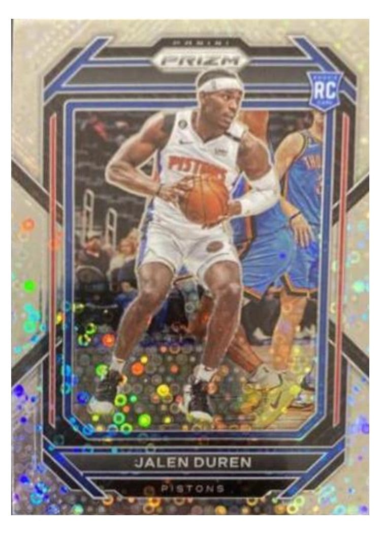 2022-23 Panini Prizm Base Set Jalen Duren #239 card