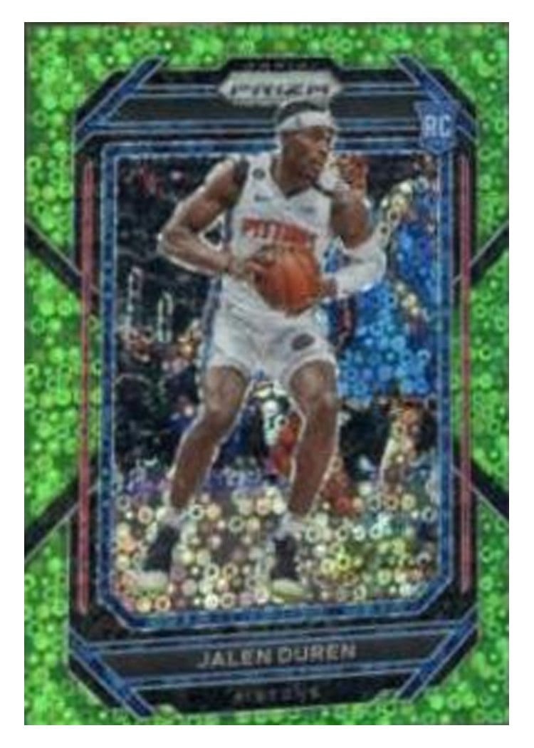 2022-23 Panini Prizm Base Set Jalen Duren #239 card