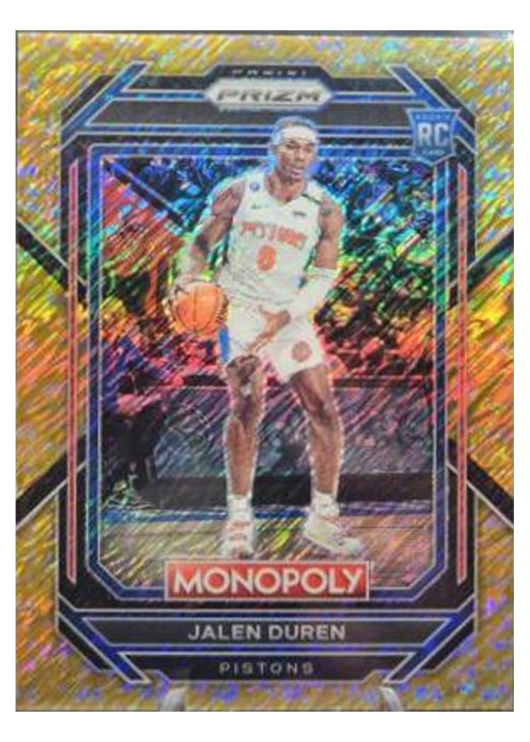 2022-23 Panini Prizm Base Set Jalen Duren #239 card