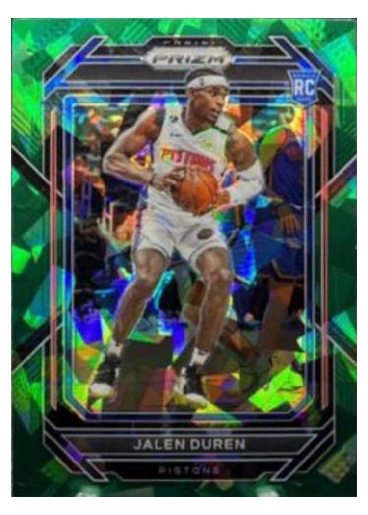 2022-23 Panini Prizm Base Set Jalen Duren #239 card