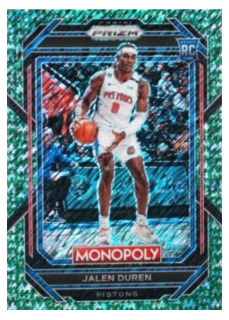 2022-23 Panini Prizm Base Set Jalen Duren #239 card