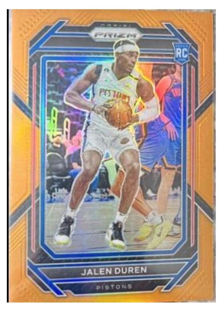 2022-23 Panini Prizm Base Set Jalen Duren #239 card
