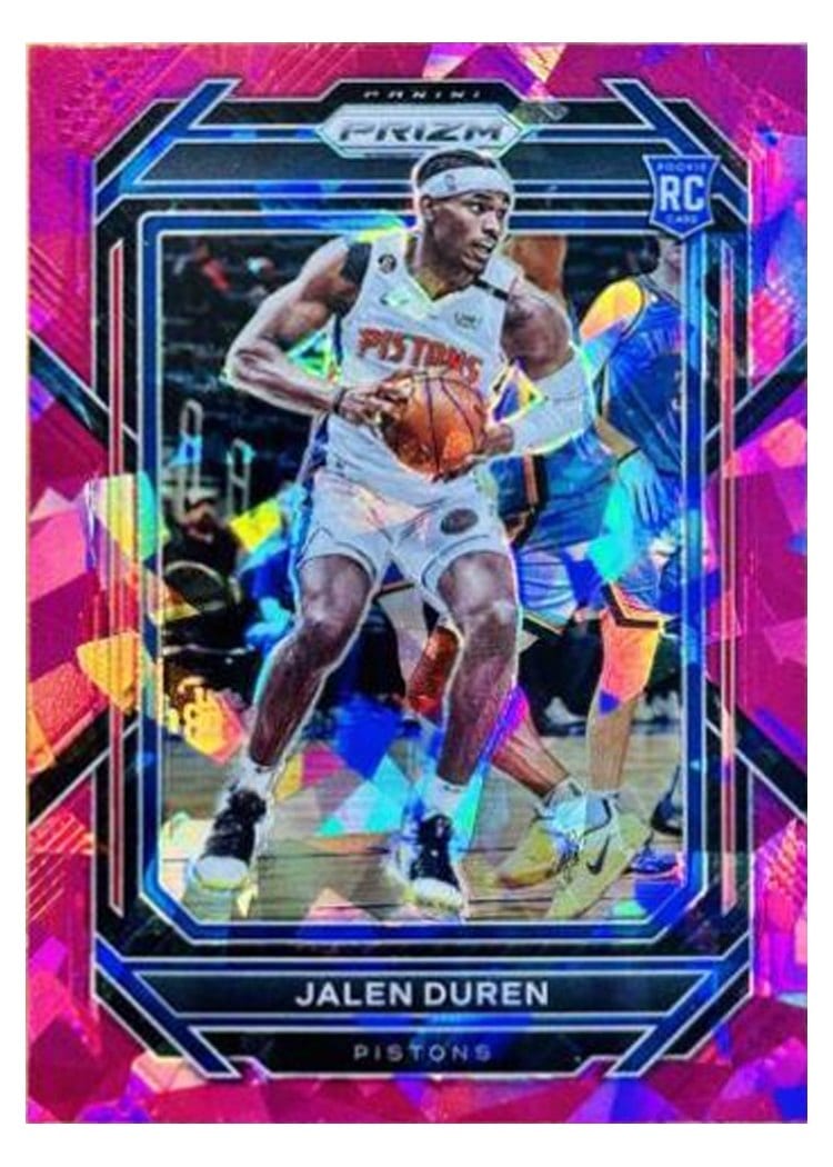 2022-23 Panini Prizm Base Set Jalen Duren #239 card