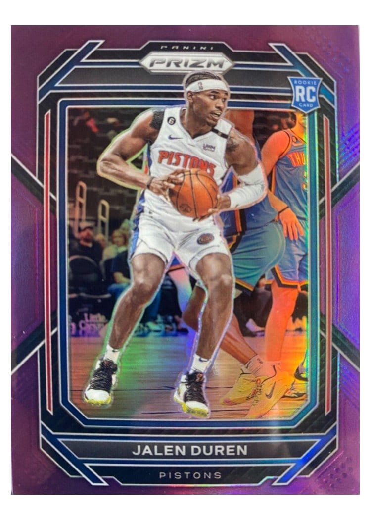 2022-23 Panini Prizm Base Set Jalen Duren #239 card