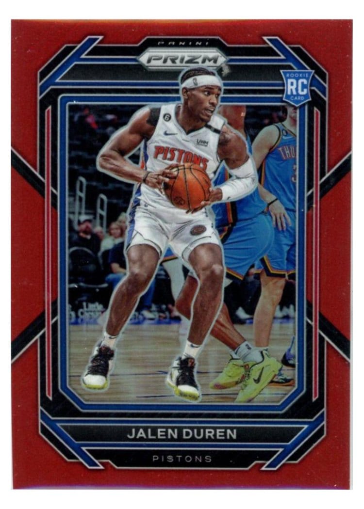 2022-23 Panini Prizm Base Set Jalen Duren #239 card