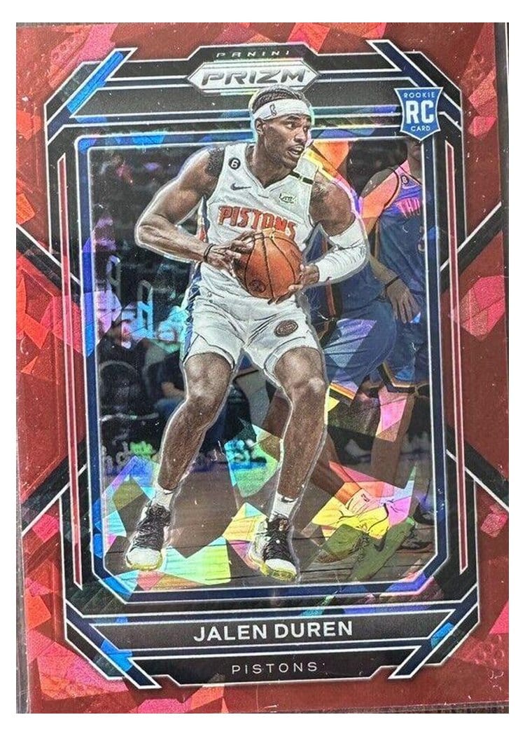 2022-23 Panini Prizm Base Set Jalen Duren #239 card