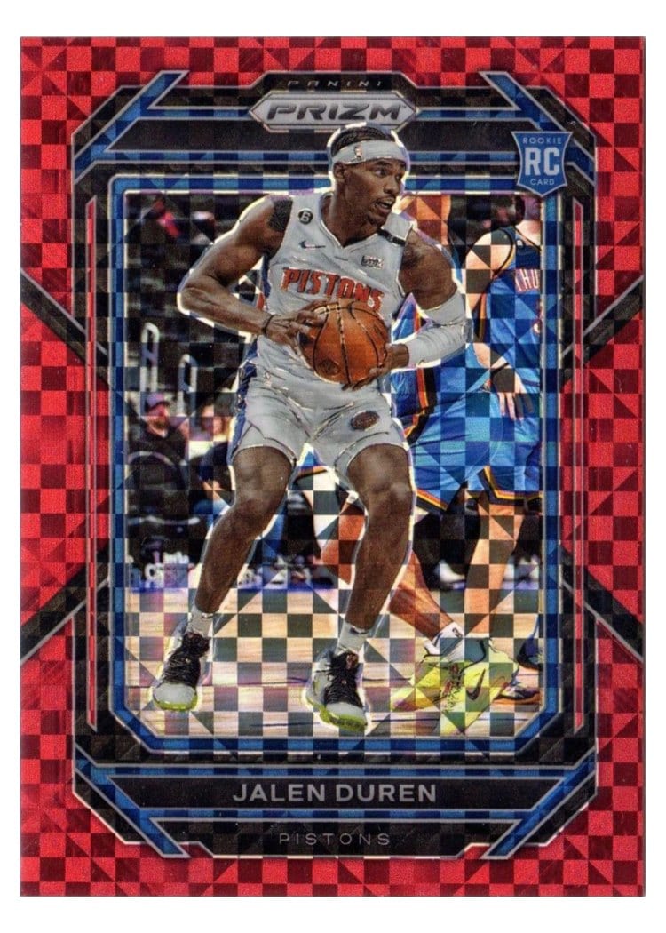 2022-23 Panini Prizm Base Set Jalen Duren #239 card