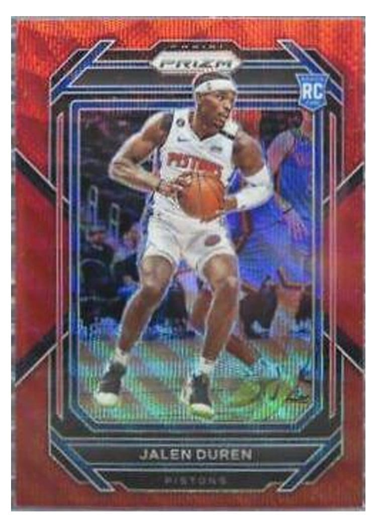 2022-23 Panini Prizm Base Set Jalen Duren #239 card
