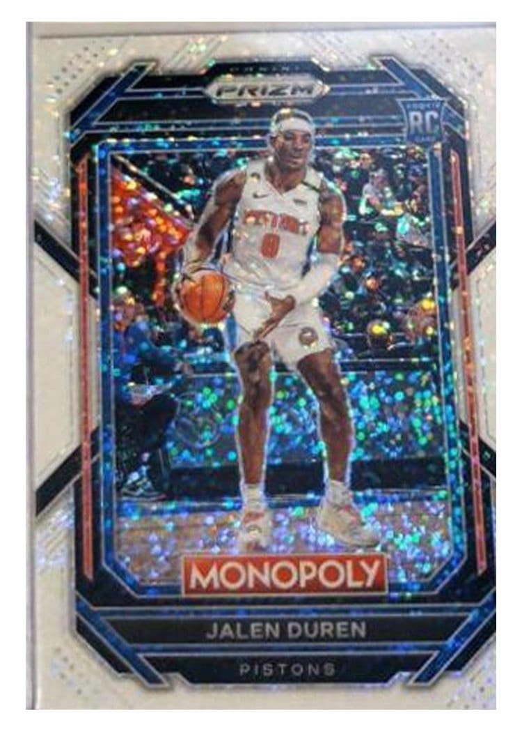 2022-23 Panini Prizm Base Set Jalen Duren #239 card